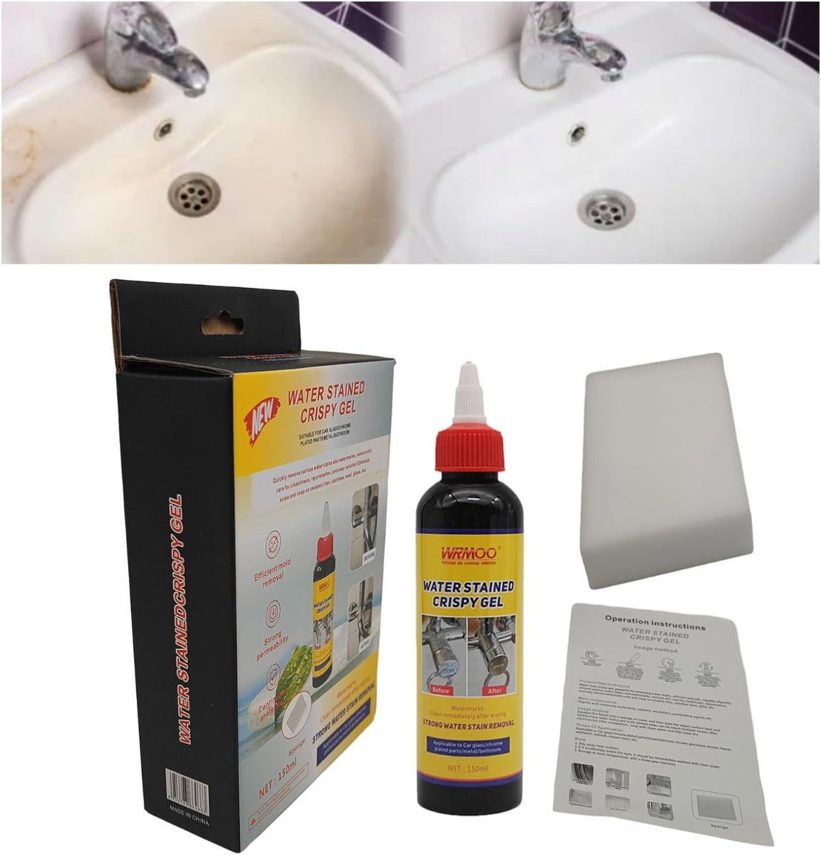 Potente Smacchiatore e Detergente per Piastrelle e Pavimenti, Neutralizzatore di Odori, 150 ml