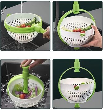Centrifuga per Alimenti Multiuso con Colino in Plastica Rinforzata