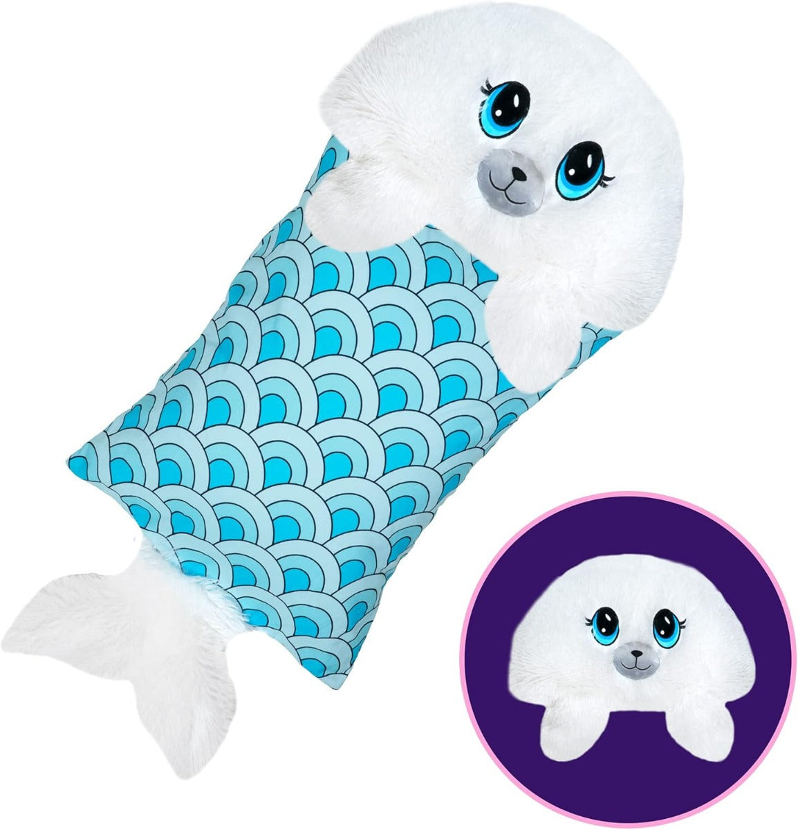 Fluffaluff Pets - Cuscino Giocattolo e Peluche in Uno