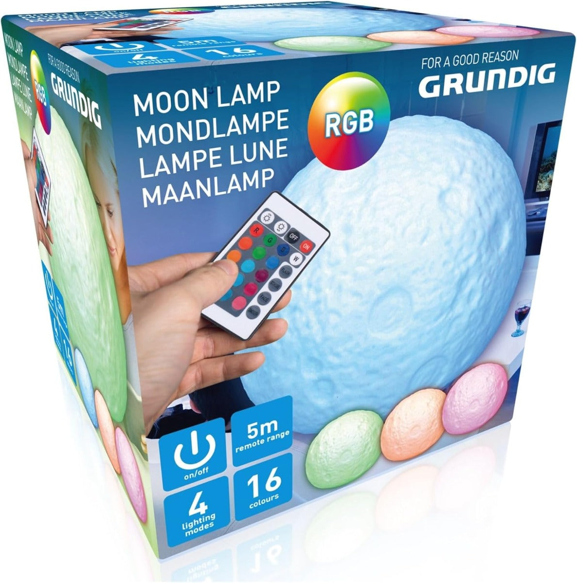 Sfera Decorativa a LED RGB – Effetti Luminosi con Telecomando e Funzione Dimmer