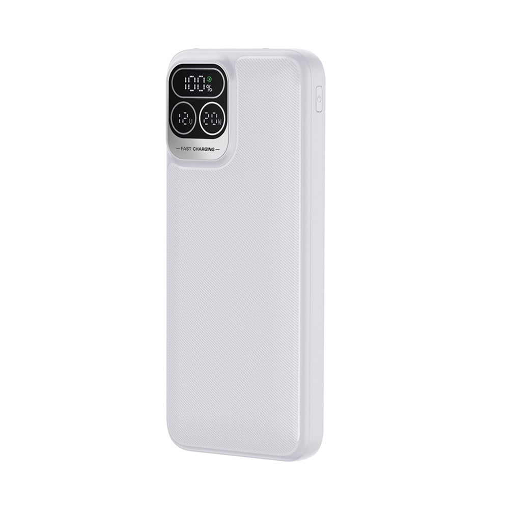 Power Bank 15000mAh 66W con Display LED e 4 Cavi Integrati