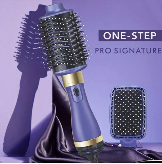 Asciugacapelli e Styler 2-in-1 Professionale - Spazzola Elettrica ad Aria Calda, Volumizzatore Rotante, Tecnologia Ionica, Regolazione del Calore