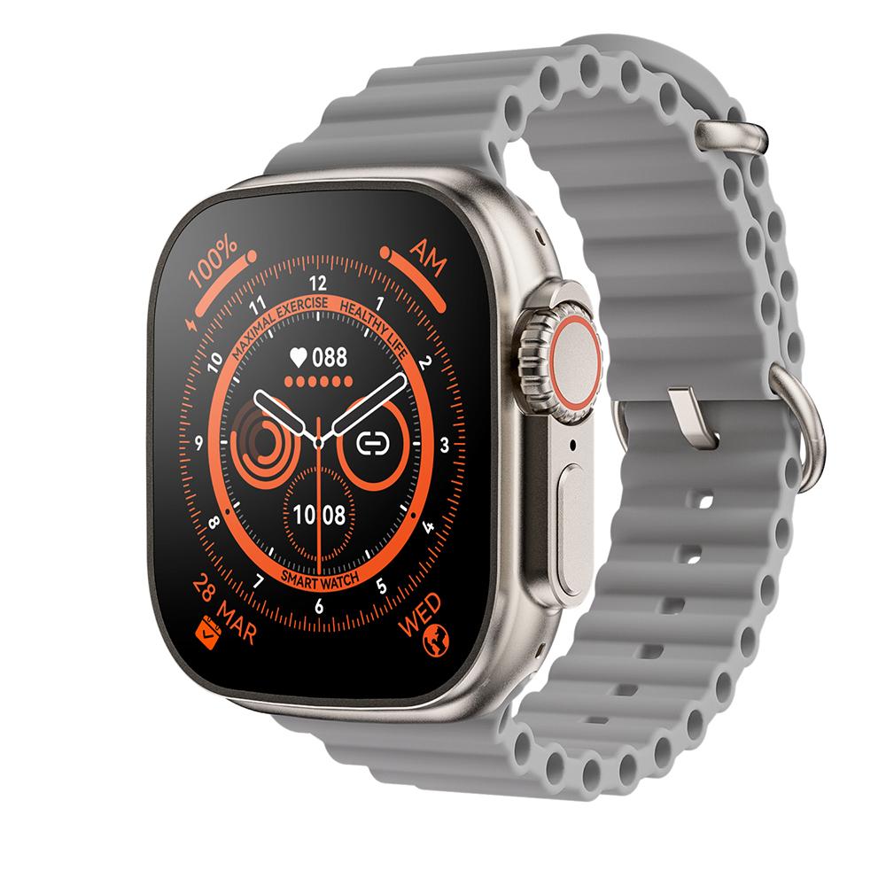 Smart Watch Series 8 Bluetooth Dial Call NFC Sports Smartwatch braccialetto Fitness con ricarica Wireless