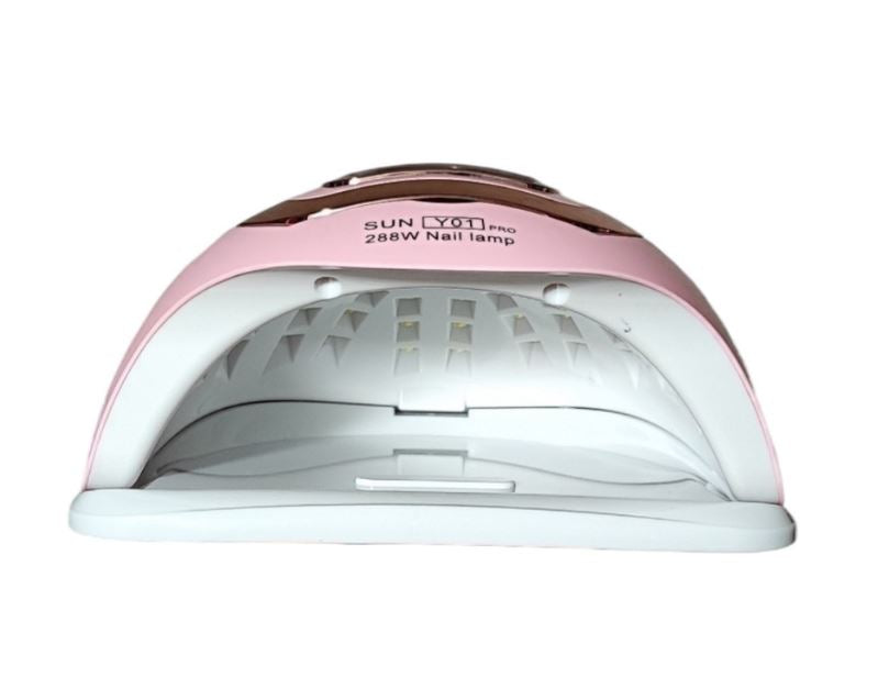 Lampada UV/LED Professionale per Unghie Sun Y01 288W con 58 LED, Timer Digitale e Sensore di Movimento - Perfetta per Manicure e Pedicure