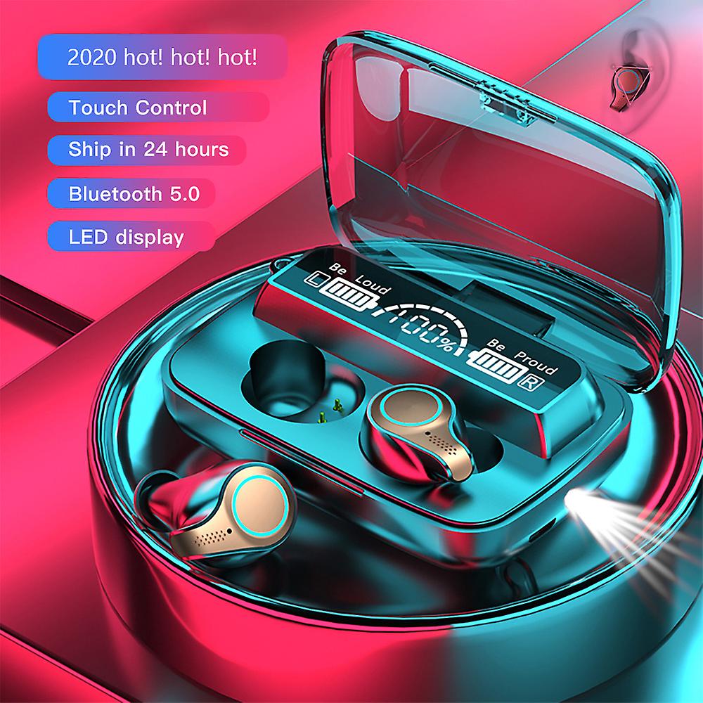 Auricolari Wireless v TWS cuffie Bluetooth 5.3 auricolari con cancellazione del rumore