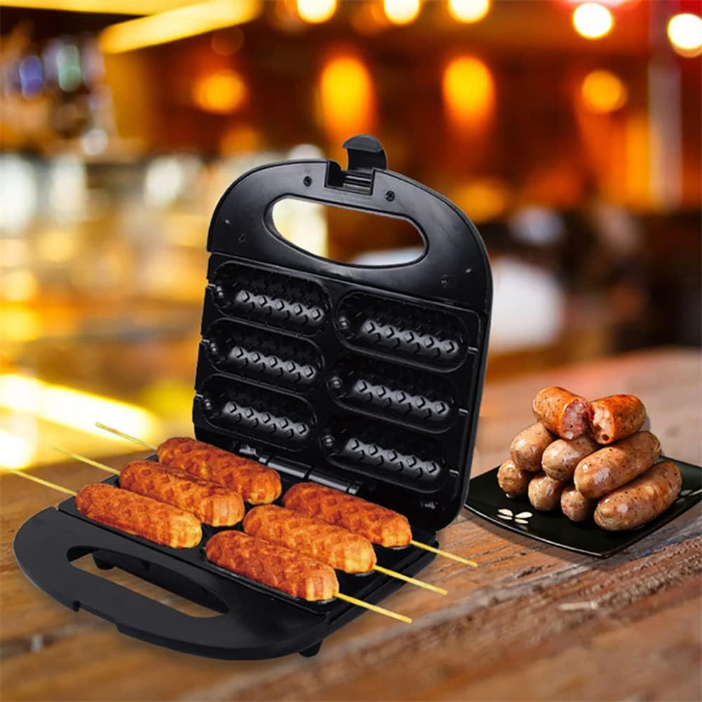 Macchina per hot dog a doppio lato fai 6 hot dog rapidi in pochi minuti