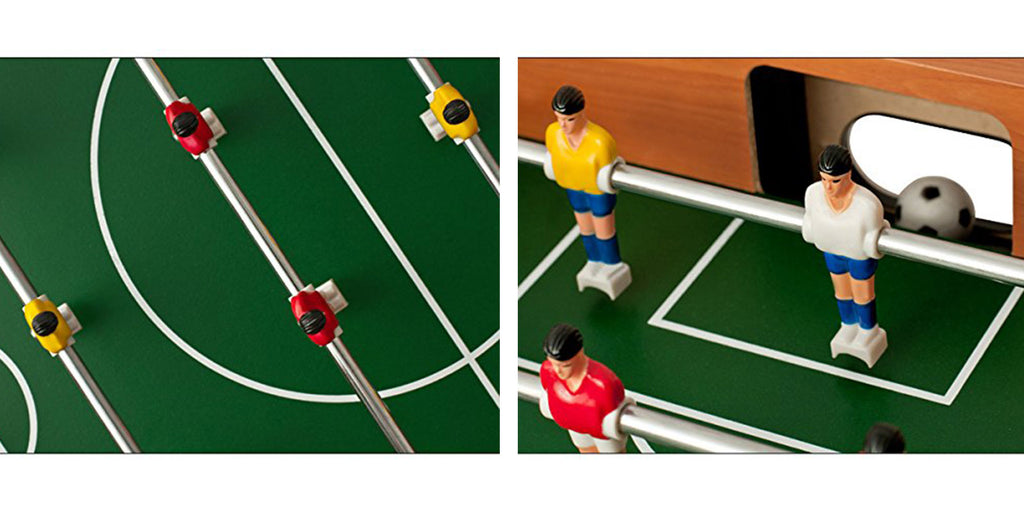 Calcio balilla biliardino in legno gioco calcio 80x35x65 calcetto per bambini