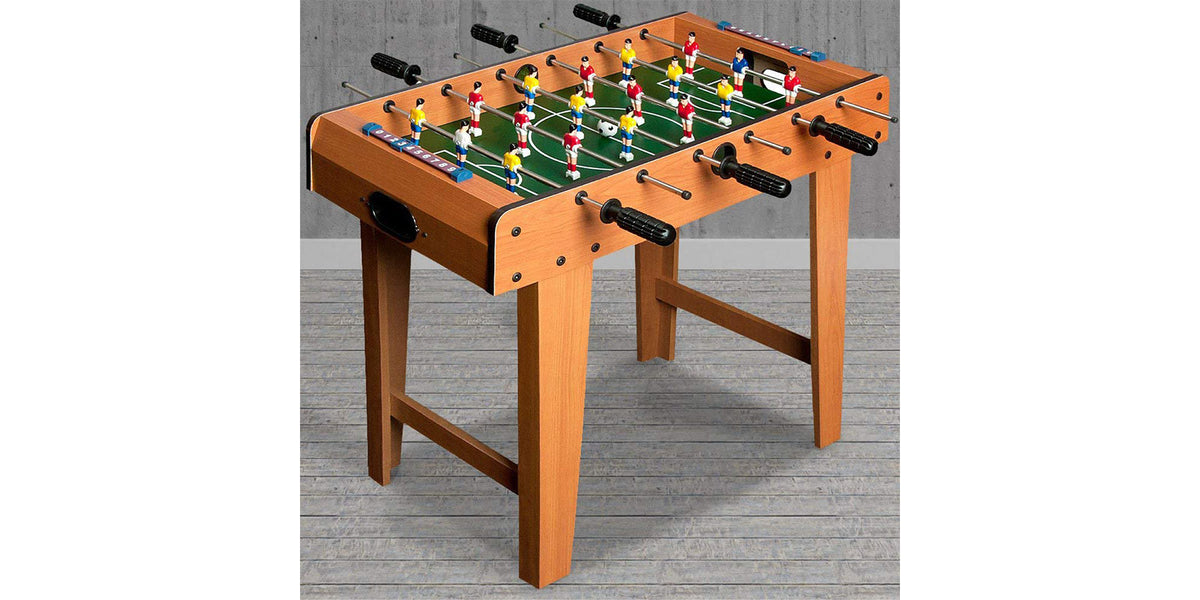 Calcio balilla biliardino in legno gioco calcio 80x35x65 calcetto per bambini