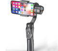 Stabilizzatore a 3 assi per smartphone manico telescopico con treppiede q-ytf6