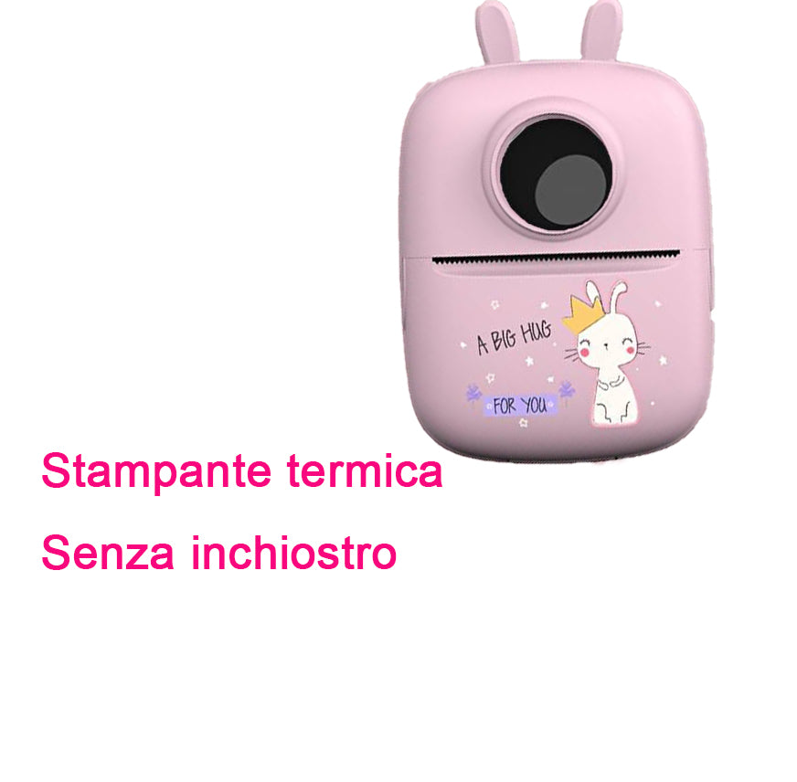 Stampante fotografica istantanea senza inchiostro termica con nastro