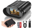 Binocolo per Visione Notturna 4K con Zoom Digitale 8X, Infrarossi a 7 Livelli e Batteria Ricaricabile da 2500mAh