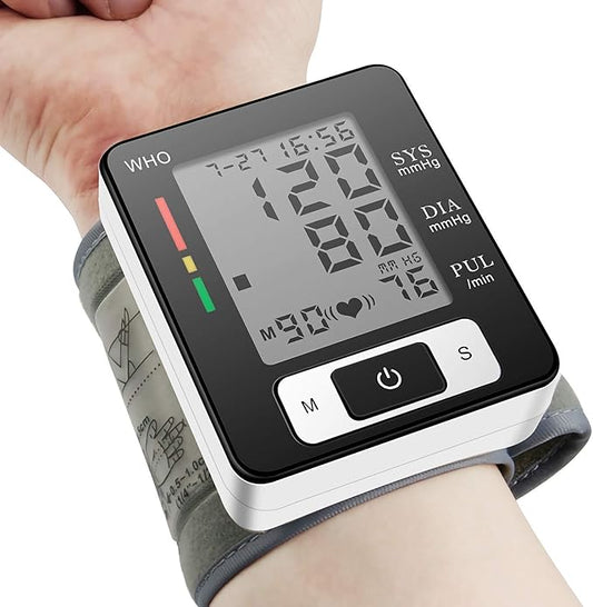 Fully Automatic Blood Pressure Monitor — Happy Sheep (modello: wrist / polso)