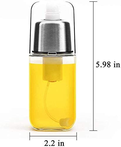 Bottiglia spray per olio versatile in vetro