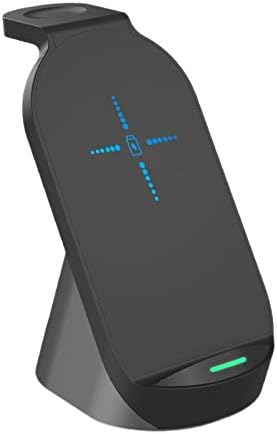 Caricatore Wireless 3 in 1 Andowl Q-WX600 – 20W Ricarica Rapida per Smartphone, Smartwatch e Auricolari