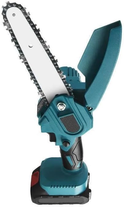 Kit Potatura 2 in 1: Forbice e Mini Motosega a Batteria da 6 Pollici, Con 2 Batterie Ricaricabili e Accessori per Giardinaggio