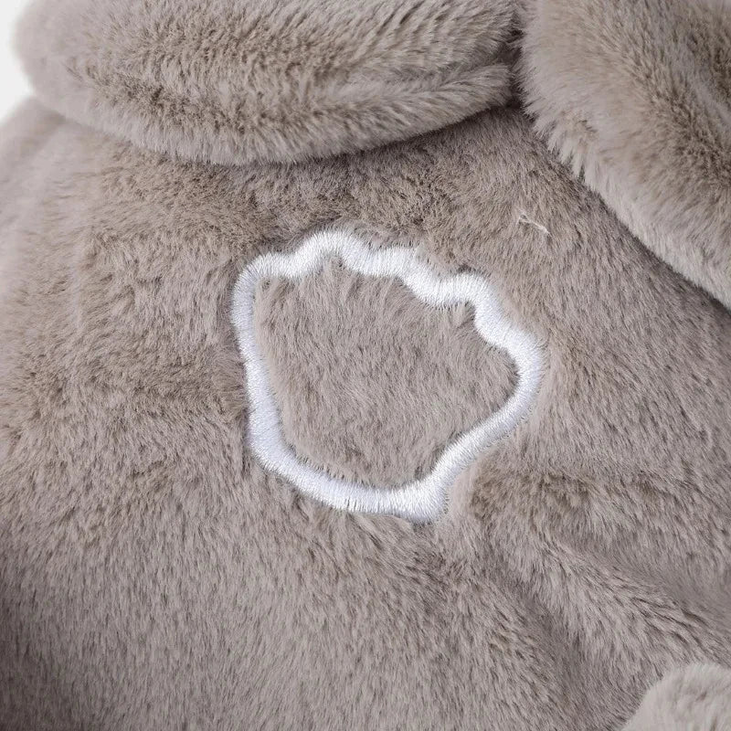Breathing Bear Peluche Lontra Calmante - Sensazione Grembo Materno Grigio
