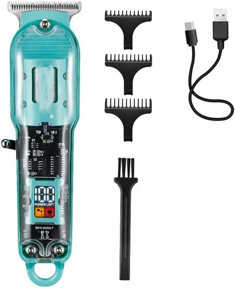 Tagliacapelli Professionale Uomo – Rasoio Elettrico per Capelli e Barba, Impermeabile con Batteria a Lunga Durata