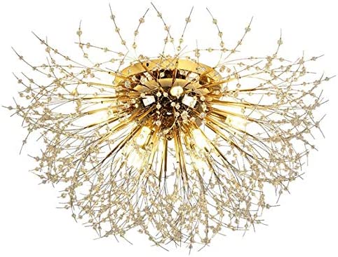 Lampadario moderno con dente di leone in cristallo  PN-13A per il soffitto delle vostre camere