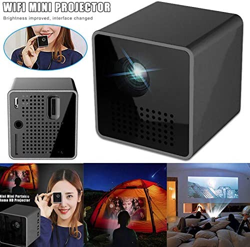 Mini cubo proiettore dlp hd 1080p home cinema proiettori senza fili portatile wifi
