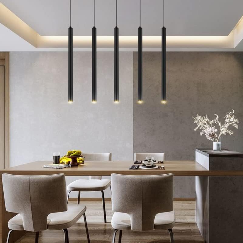 Lampadario LED Sospeso Cilindrico - Stile Moderno ed Eleganza Minimalista