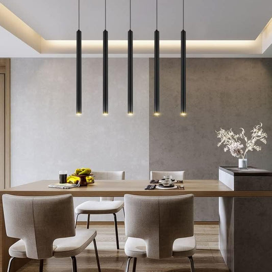 Lampadario LED Sospeso Cilindrico - Stile Moderno ed Eleganza Minimalista
