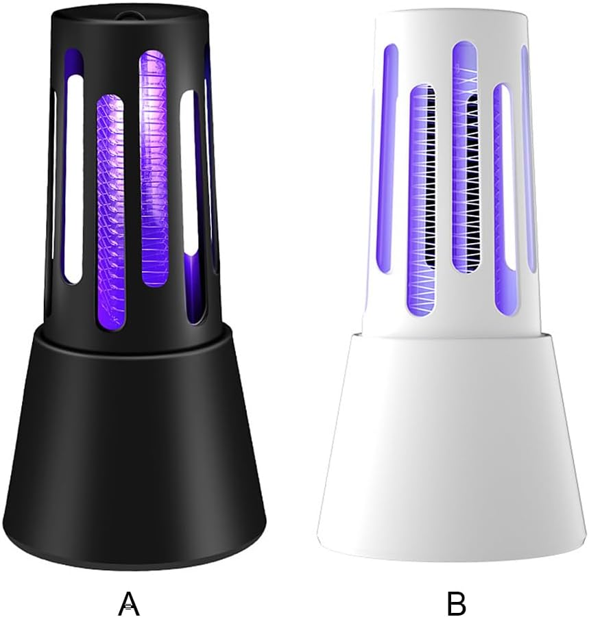 Lampada Zanzariera Elettrica da Parete – Luce UV Antizanzare Portatile con Alta Tensione, Silenziosa e Sicura per Interni ed Esterni