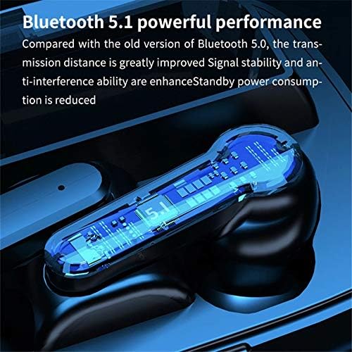 Auricolari M19 wireless cuffie Bluetooth auricolari con power bank da 2000 mAh