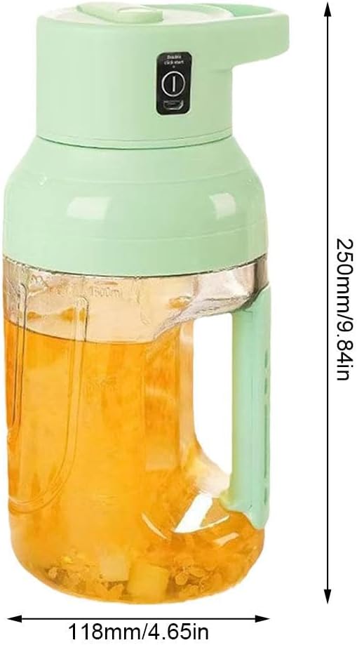 Frullatore portatile sportivo ricaricabile tramite USB 1500 ml