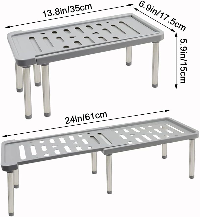 Scaffale espandibile per armadietti da cucina organizer da cucina portaspezie a scomparsa per bagno piano di lavoro dispensa