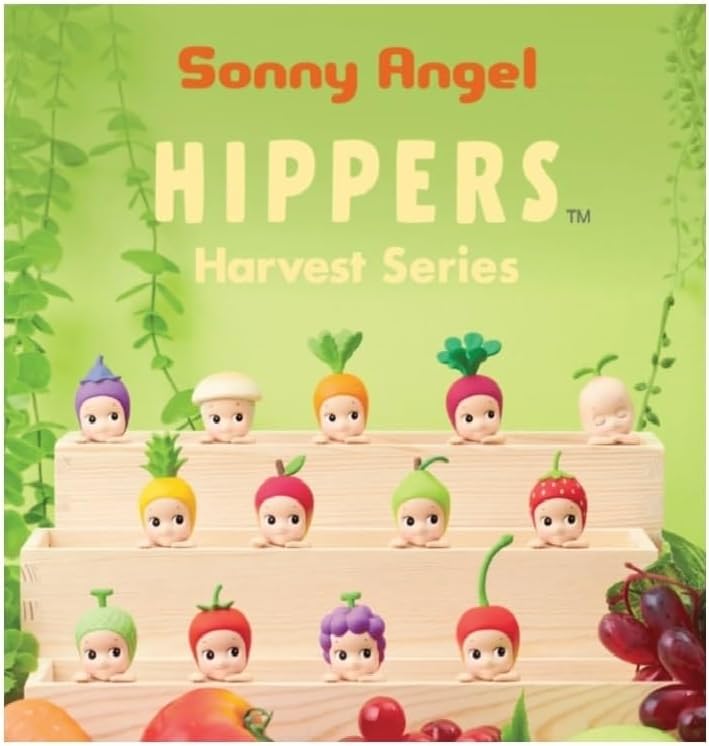 Sonny Angel Hippers Harvest - Statuetta di Bambino (Set da 12pz)