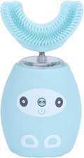 Spazzolino Elettrico Ultrasonico per Bambini – Forma a U, 4 Modalità, IPX7 Impermeabile, Pulizia e Sbiancamento Dentale