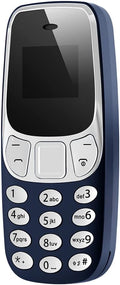 Mini Telefono Cellulare Tascabile L8star BM10 - Dual SIM blu