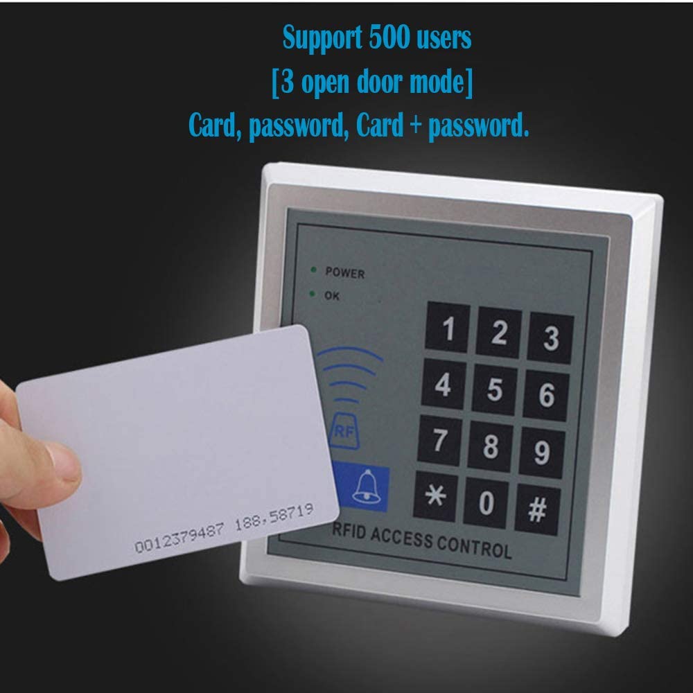 Sistema di blocco porta per controllo accessi andowl x10