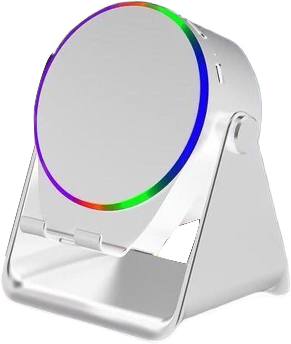 Supporto multifunzione per smartphone con speaker wireless e illuminazione LED