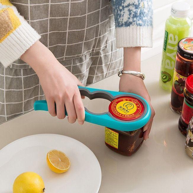 Apribarattoli multifunzione apriscatole a mano apribottiglie silicone apri bottiglia universale utensili da cucina