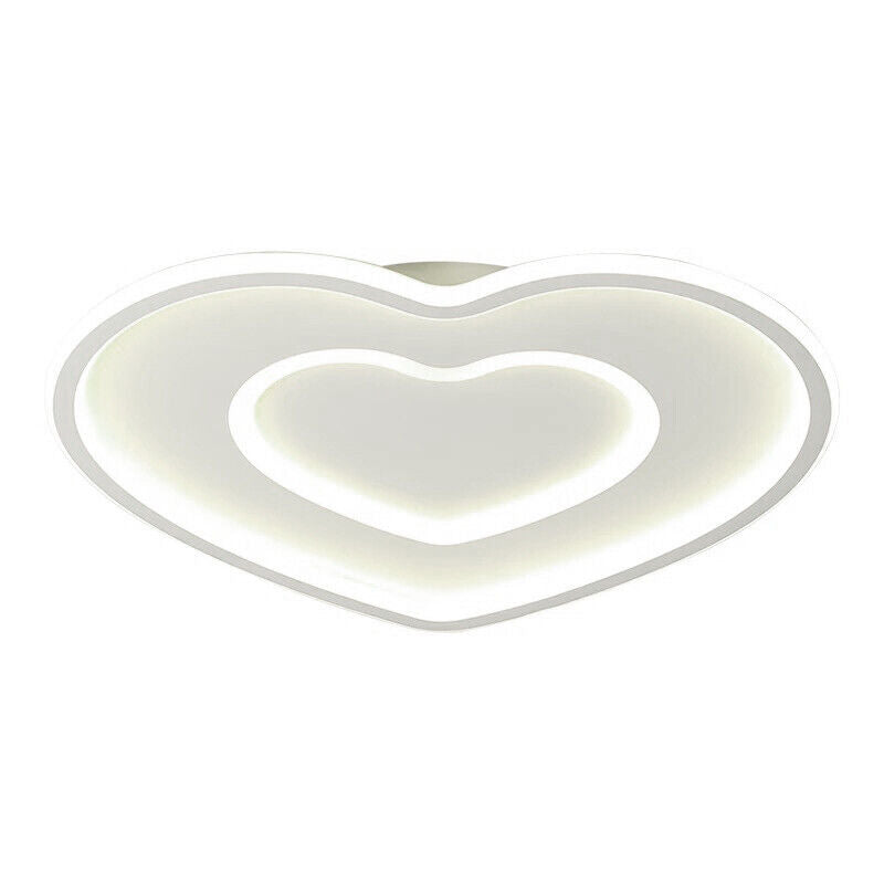 Plafoniera Led Da Soffitto Forma Di Cuore C19-F