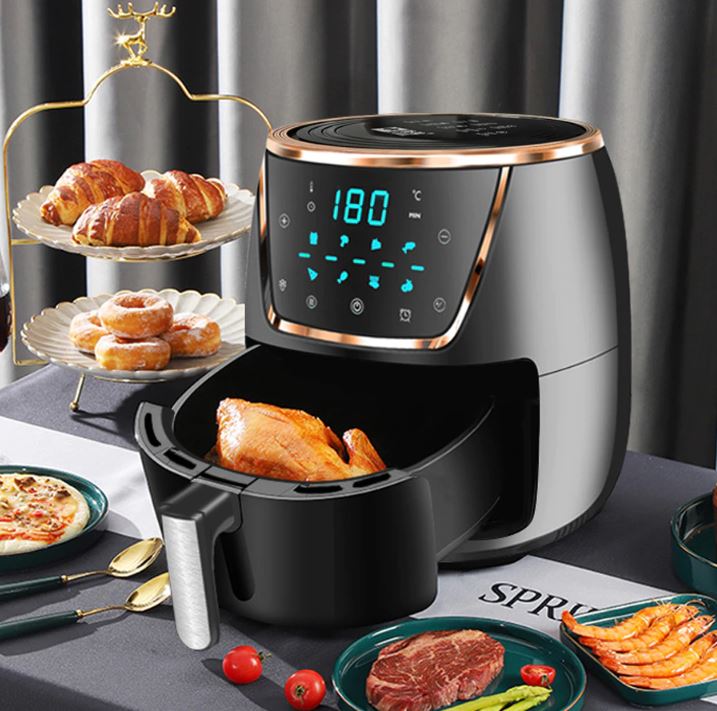 Friggitrice ad Aria Calda Robot da Cucina 7,5L Elettrodomestico 1500W