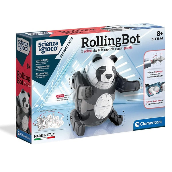 Rollingbot Panda giocattolo per bambini tra i 7 /8 anni