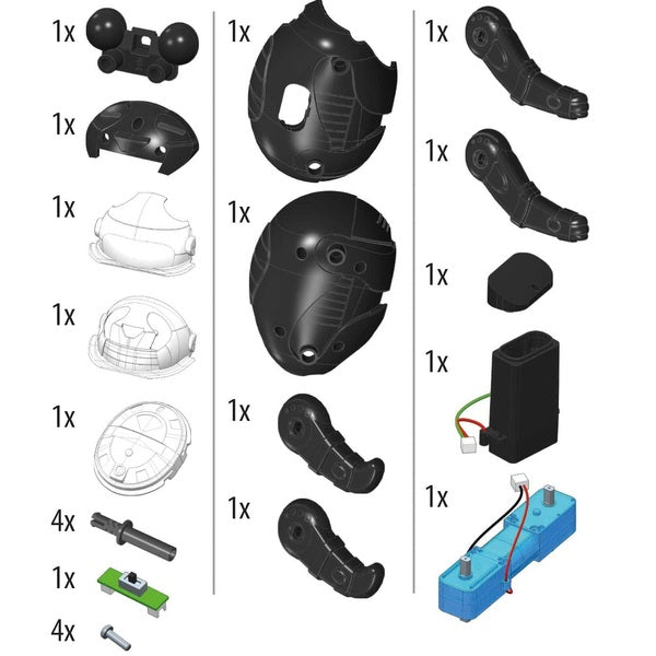 Rollingbot Panda giocattolo per bambini tra i 7 /8 anni