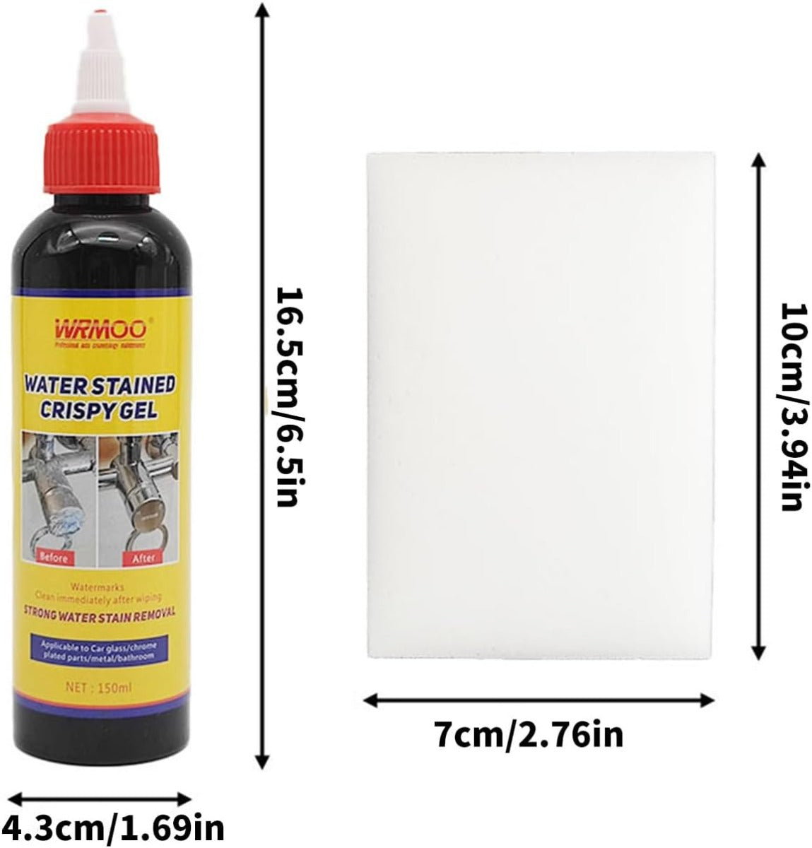 Potente Smacchiatore e Detergente per Piastrelle e Pavimenti, Neutralizzatore di Odori, 150 ml