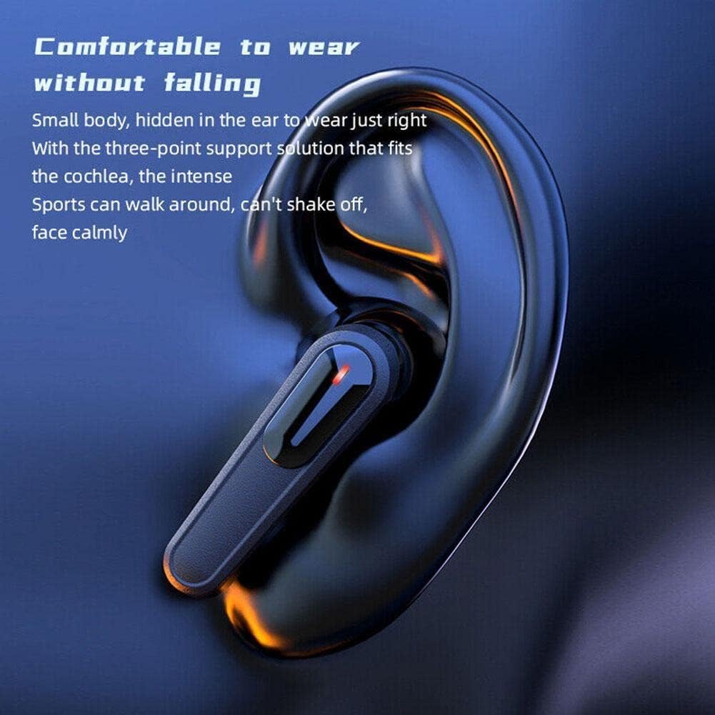 Pro 80 pro auricolari bluetooth cuffie senza fili display a led sport con microfono auricolari senza fili bluetooth