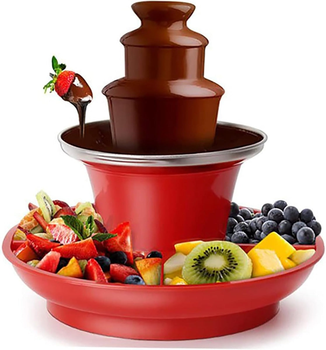 Fontana per Fonduta di Cioccolato a Cascata - 3 Livelli