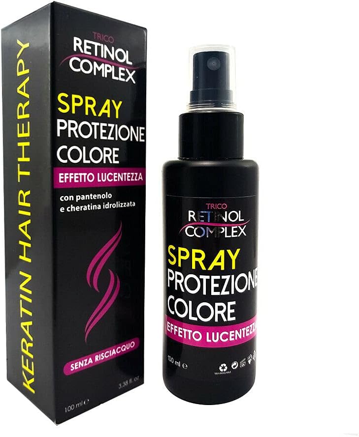 Retinol Complex - Spray Protezione Colore Con Pantenolo e Cheratina Idrolizzata – Senza Risciacquo – 100 ml