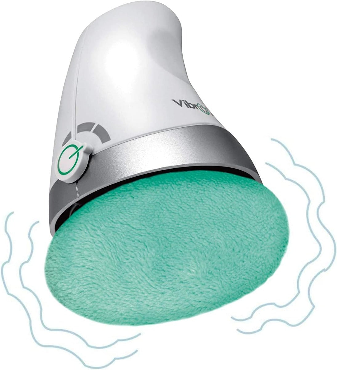 Massaggiatore Manuale Vibro con 3 Cuscinetti Intercambiabili - Design Ergonomico