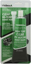 Visbella RTV Silicone Trasparente – Sigillante Ad Alta Temperatura 85g