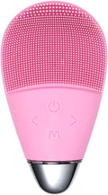 Spazzola per la Pulizia del Viso Elettrica, Scrubber Portatile Impermeabile IPX7, Ricaricabile USB, 5 Modalità di Vibrazione
