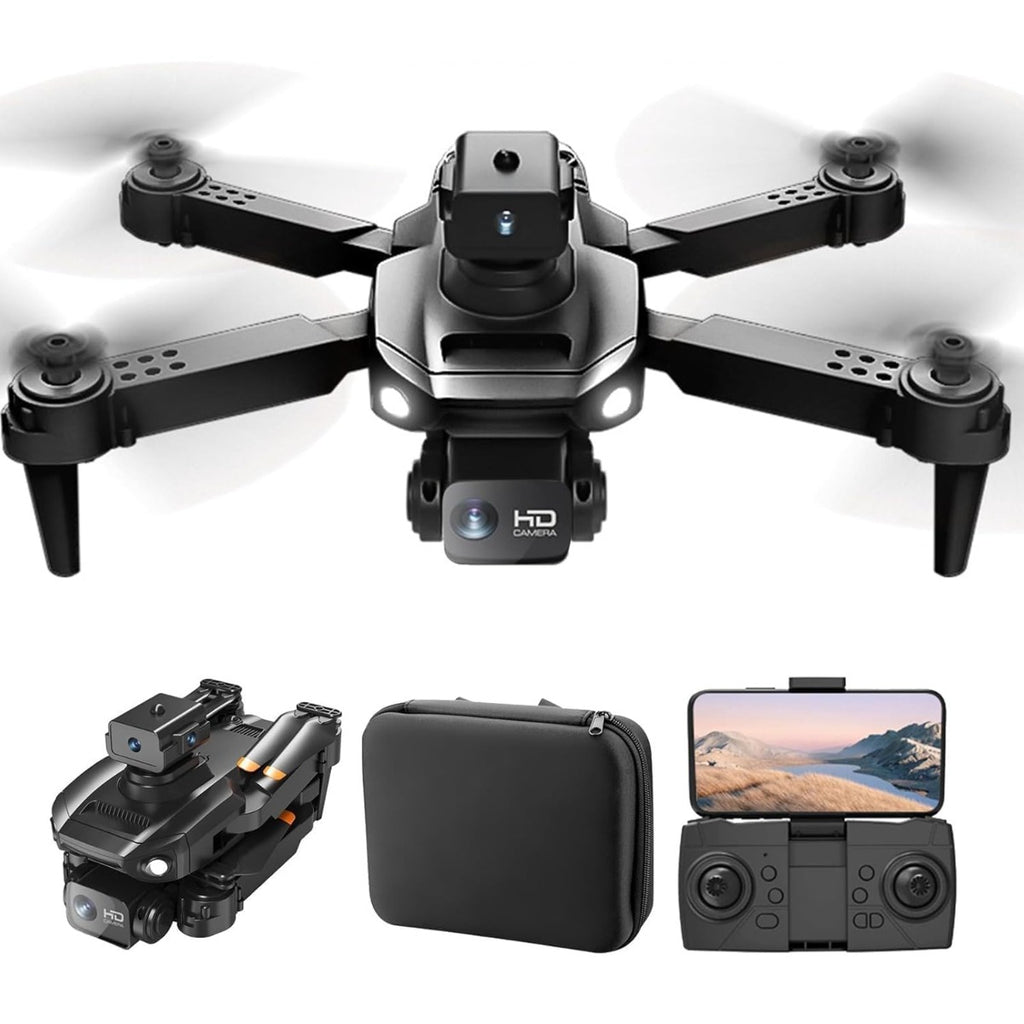 Drone Quadcopter FPV Wi-Fi con Camera HD 1080P, Modalità di Sospensione in Altitudine, Design Pieghevole