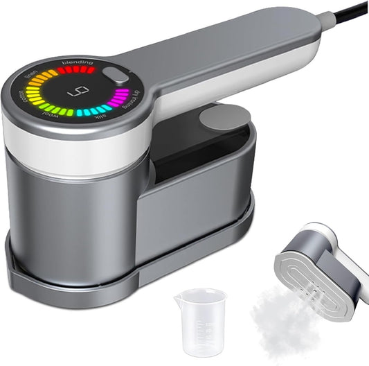 Mini Ferro da Stiro a Vapore da Viaggio 1200W – 6 Modalità, Riscaldamento 5s, Pieghevole 180°, Serbatoio 120ml, Piastra Ceramica Antiaderente