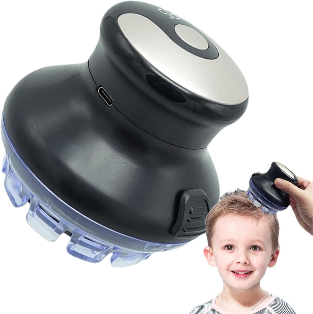 Tagliacapelli Elettrico Uomo 360° UFO - Senza Fili, Ricaricabile USB