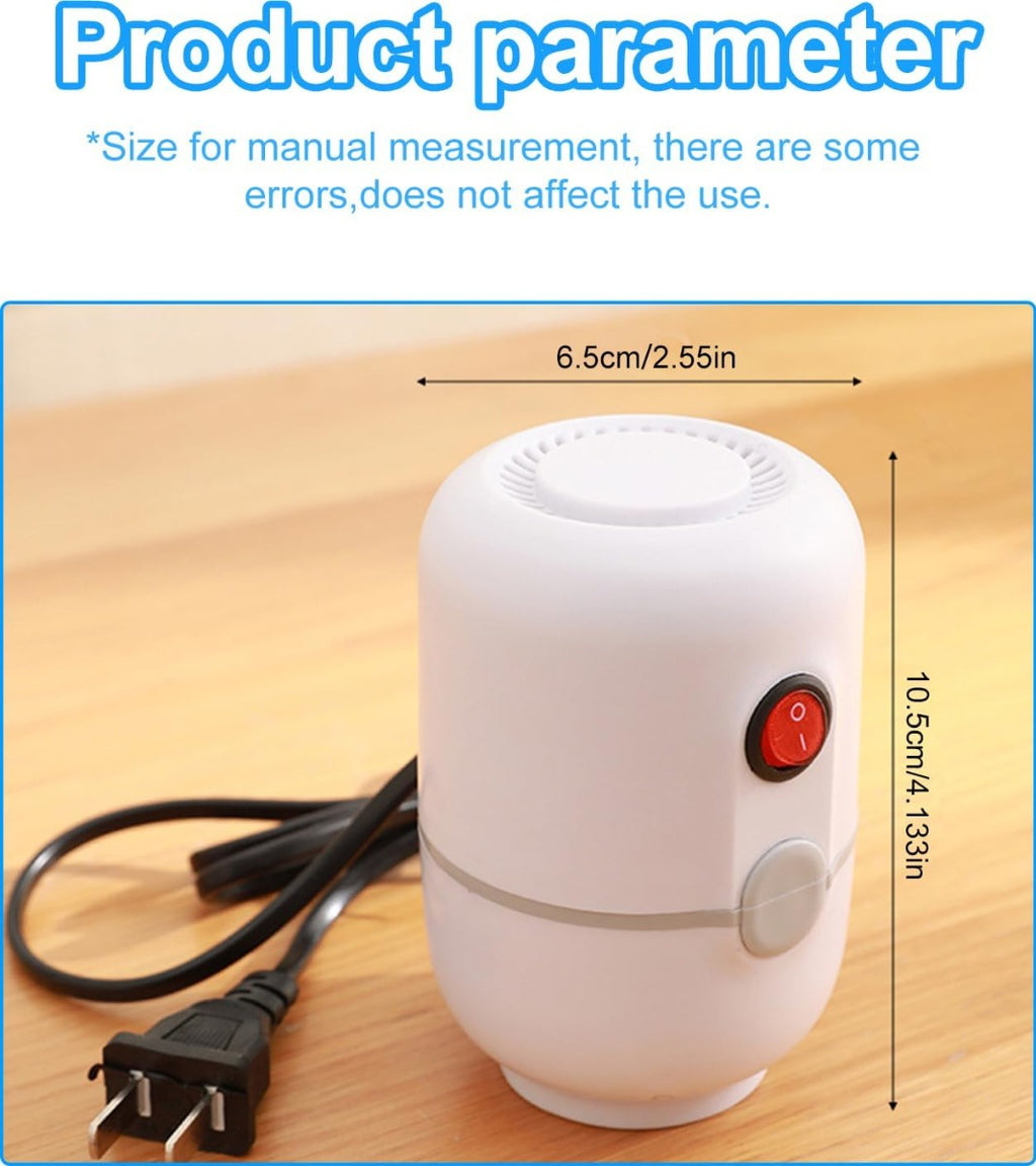 Pompa ad aria elettrica  per sacchetto sottovuoto con potenza 220v